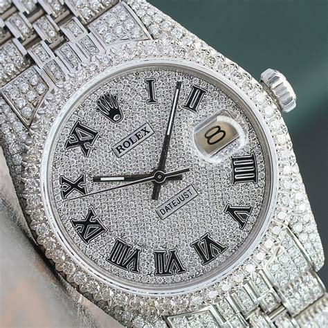 cheap iced out rolex watches|fully iced out rolex watch.